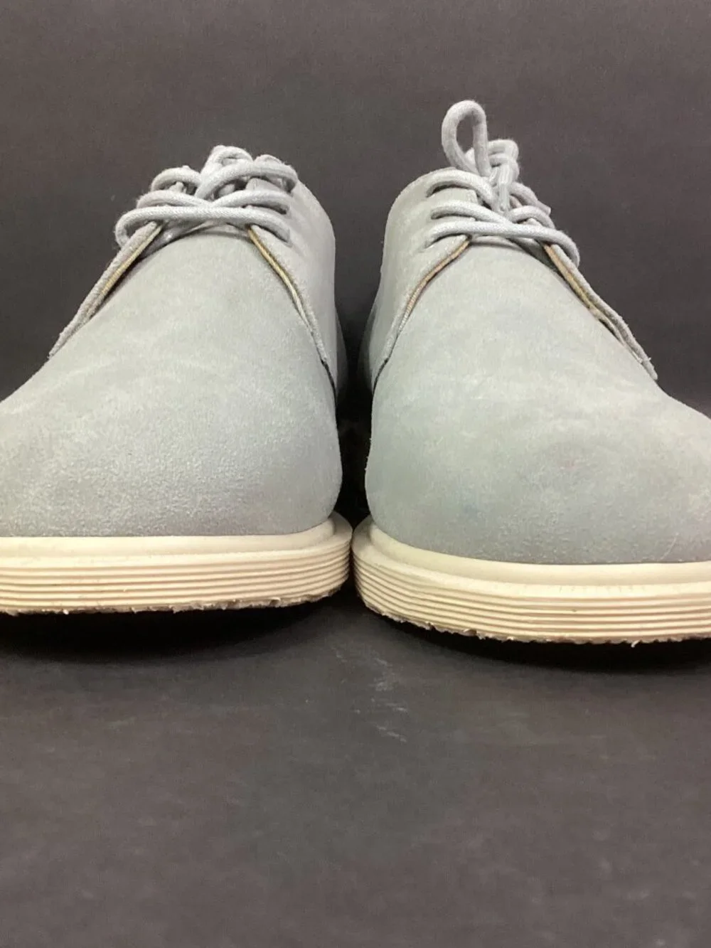 Dr Martens AirWair Torriano -Men's 13 -Gray Leather -SoftWair Dress Shoes- AW004
